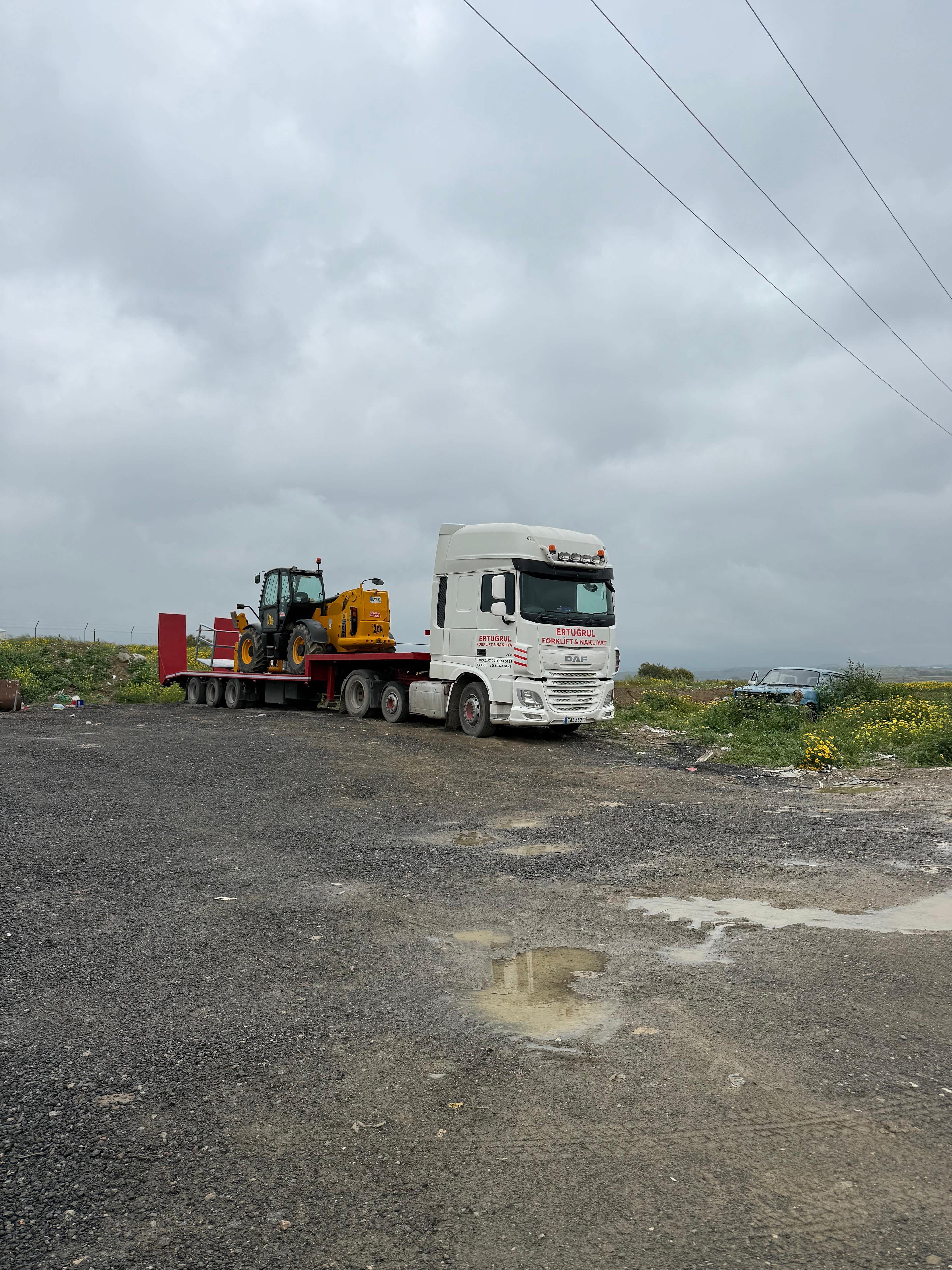 kıbrıs ağır ticari araç çekici hizmeti